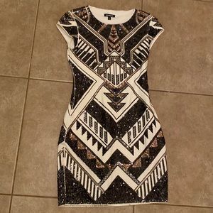 Sequin Mini Dress